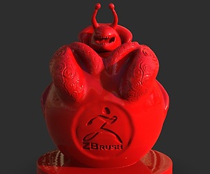 Crab Sphere ZBrush 3D Print