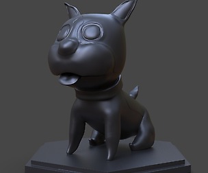 Maron The Cute Dog 3D Print