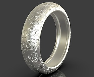 Ring With Nature Details