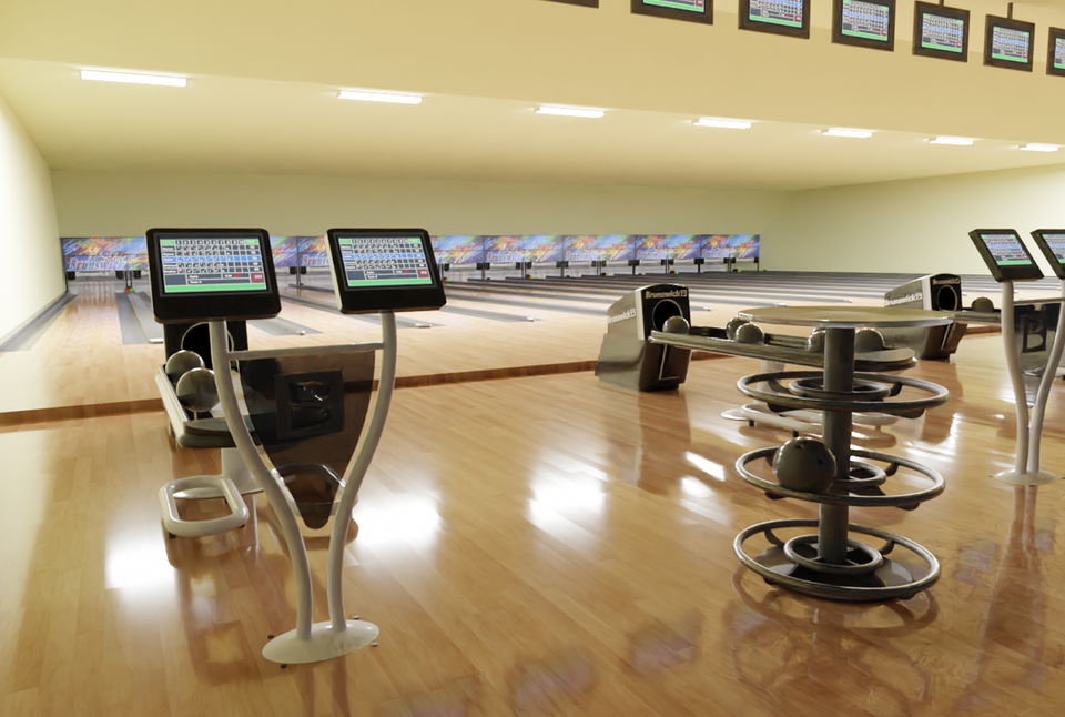 bowling alley