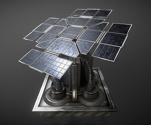 Sci-Fi Solar Power Tower