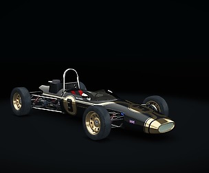 Car Formule Ford MK14 1967 pack1 -6 skins 3D model
