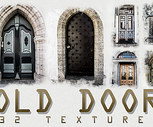 32 OLD and URBAN DOOR photo textures