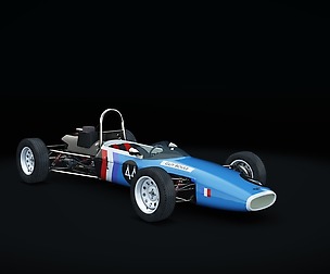 Car Formule Ford MK14 1967 pack5 -6 skins 3D model
