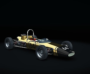 Car Formule Ford MK14 1967 pack5 -6 skins 3D model