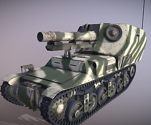 Sd Kfz 1351 - 15cm SK