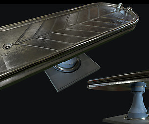 Morgue Autopsy Table