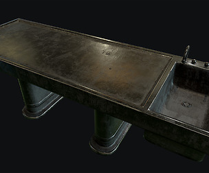 Old Autopsy Table