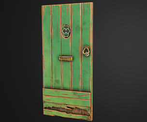 Stylized Door