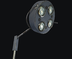 Floor Operating Lamp