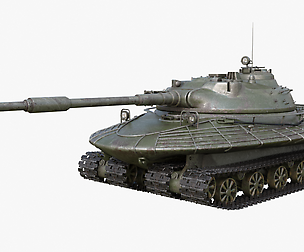 Tank Object 279 Green Soviet Mental Ray