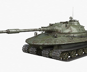 Tank Object 279 Green Soviet Vray