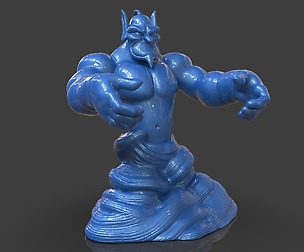 Aladdin's Genie Evil Mode (One Piece)