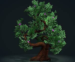 Tree with flowers