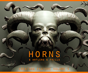 HORNS- 60 Horns, Antlers, Frills & Sockets IMM+VDM