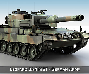 Leopard 2A4 Main Battle Tank - German Army
