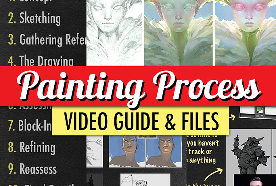 Painting Process Video Guide & Files