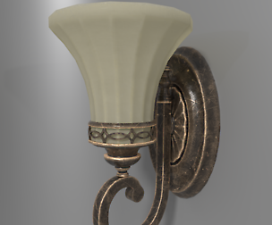 Old Victorian Lamp