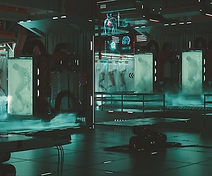 Creating A Si-fi Environment - Bio Lab