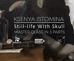 Ksenya Istomina - Still-life with a skull