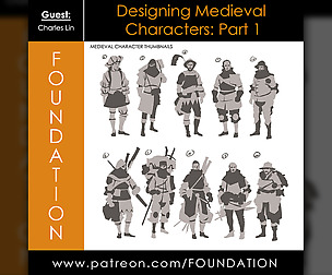 Foundation - Designing Medieval Characters: Part 1
