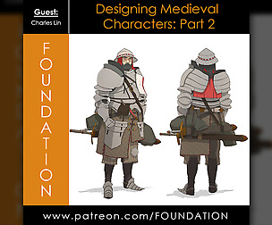 Foundation - Designing Medieval Characters: Part 2