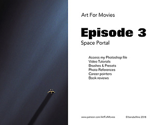 Art For Movies - Episode 3 Space Portal Tutorial