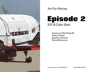 Art For Movies - Episode 2 X37-B Color Beat Sketch