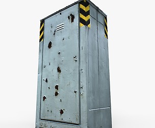 Electric Box (Low Poly)