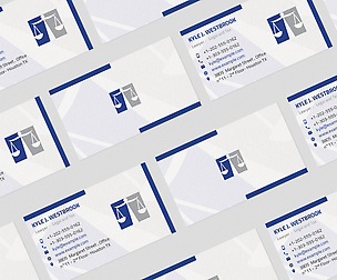 Lawyer Law Firm Clean Business Card