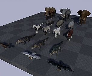 Ue4 Realistic Mini Zoo Pack