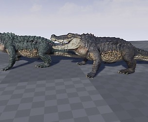 Realistic Crocodile Ue4