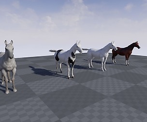 Realistic Horse Ue4