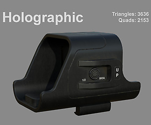 Weapon - Scope - 02 - Holoscope - Holographic