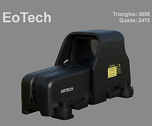 Weapon - Scope - 04 - Holoscope - EoTech