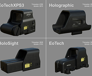 Weapon - Scope - Holoscope Pack Bundle Collection