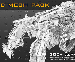 Basic Mech Pack with 200+ Alphas
