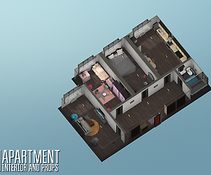 Apartment - interior and props