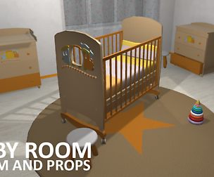 Baby room - props and room