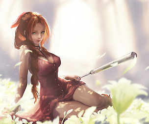Aerith Pinup Final Fantasy VII