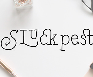 Sluckpest Font