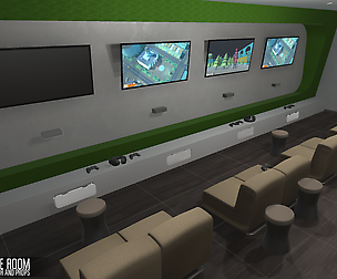 Game room - interior and props