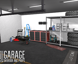 Garage - interior and props