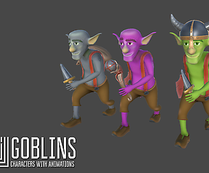 Goblins -characters with animations
