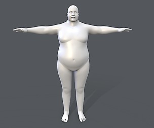 Middle poly male basemesh - 5