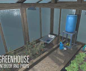 Greenhouse - interior and props