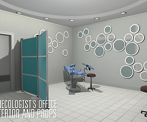Gynecologist's office - interior and props