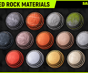 Stylized Rock Smart Materials