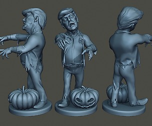 Donald Trump Zombie Halloween