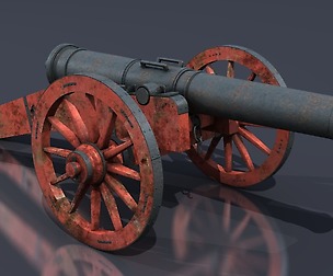 XVIII Century field cannon